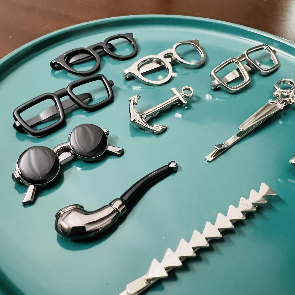 Men'S Minimalist Accessories - Koreaanse metalen brilmontuur pijpzak minimalistische stijl