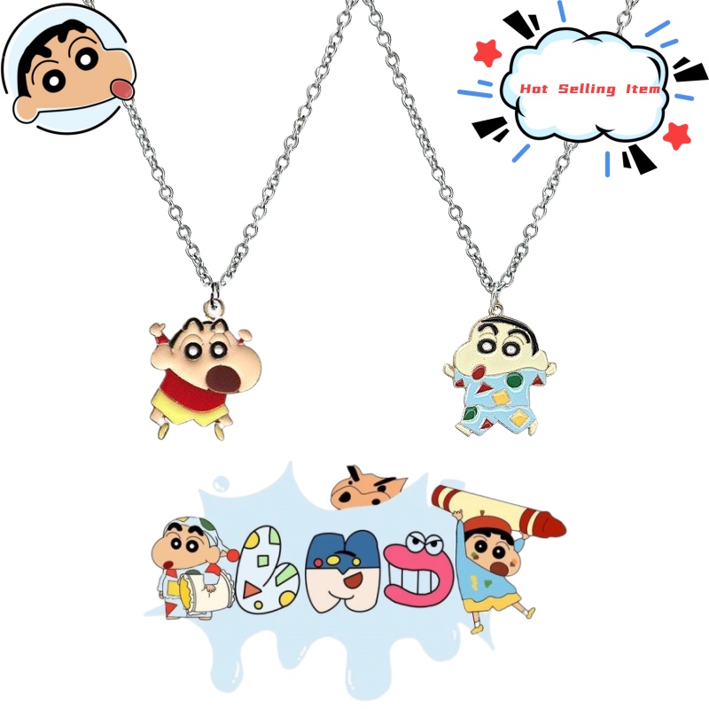 Men Accessories Necklace - Crayon Shin-chan cartoon ketting in schattige
