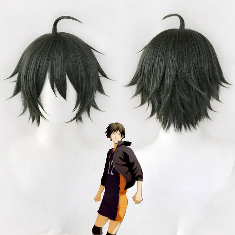 Men'S Volleyball Accessories - Haikyu!! Yamaguchi Tadao Pruik Cosplay Hoge