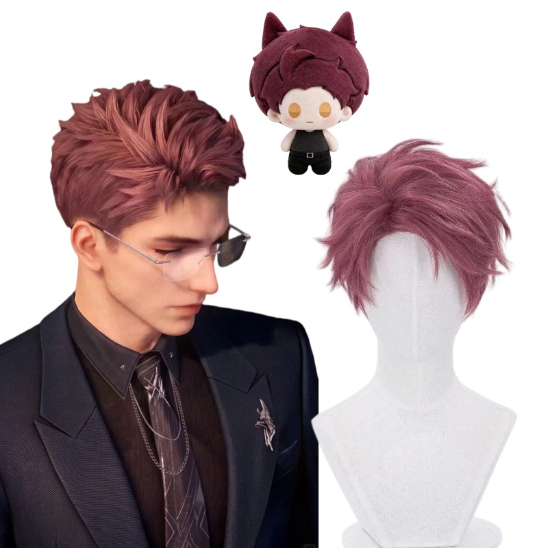 Men Accessories For Party - Valko Pruik Game Love en Deepspace