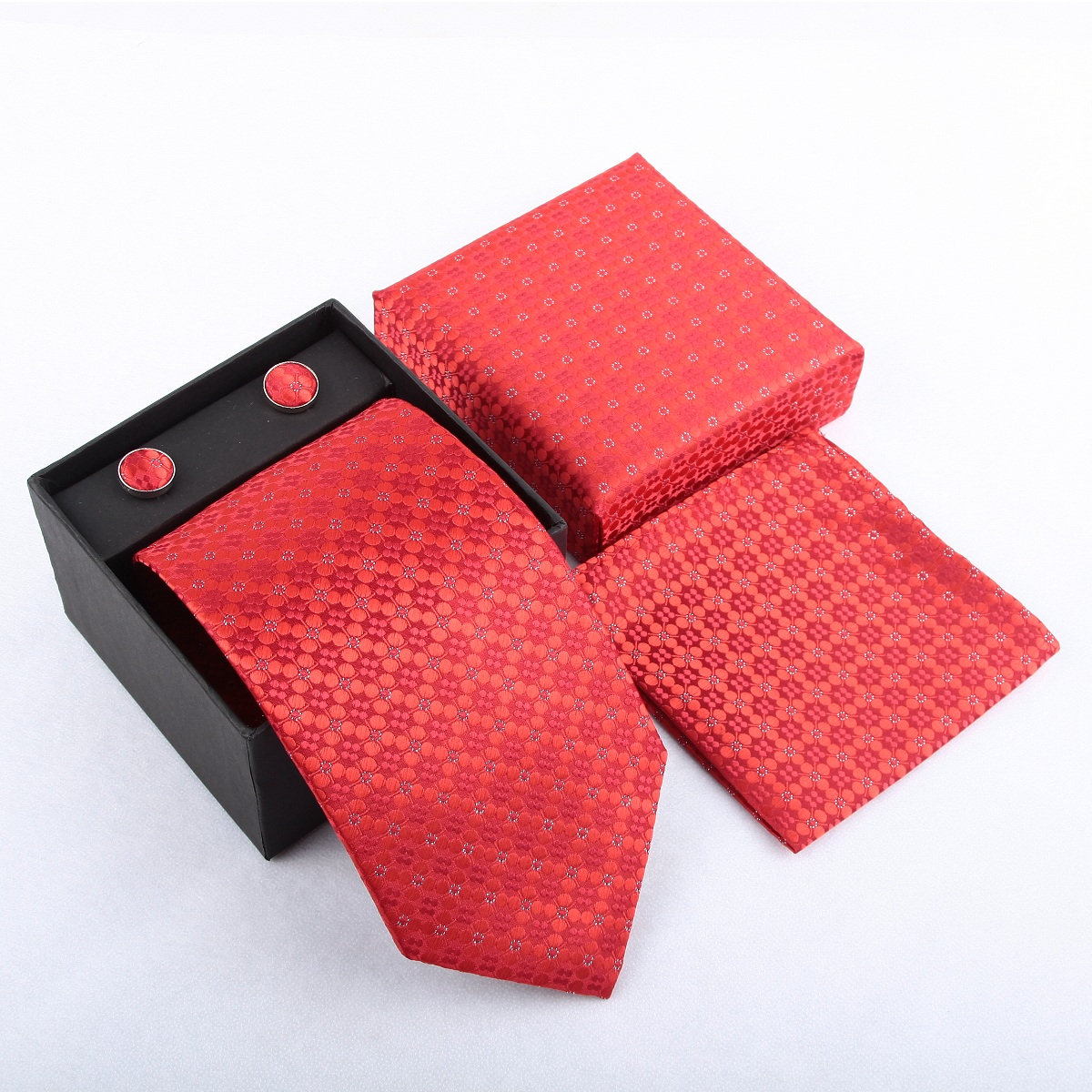 Casual heren stropdas zakdoek  - Neck Tie Set Box recensie en prijs