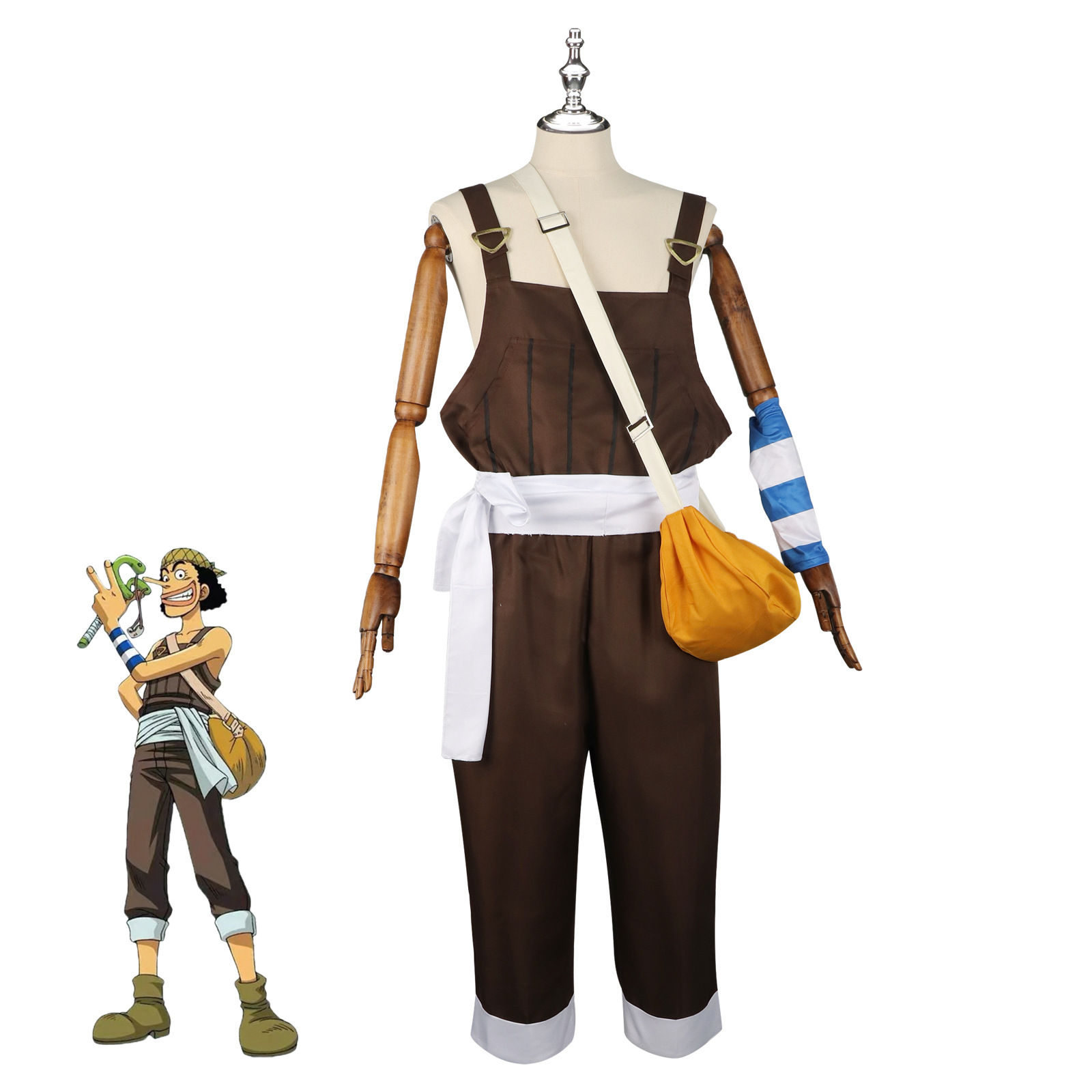 Anime UUsopp Cosplay Kostuum B - Men'S Suit Accessories recensie en prijs