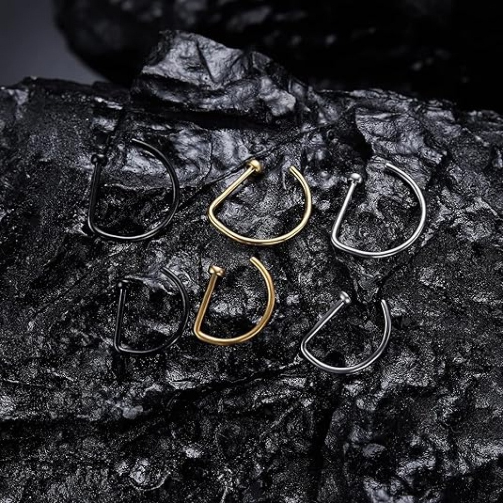 4-pack niet-piercing D-vormige - Men'S Minimalist Accessories recensie en prijs