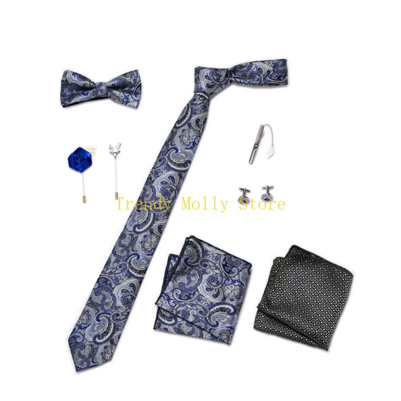 N5KB 9 STKS Herenmode Stropdas - Neck Tie Set Box recensie en prijs