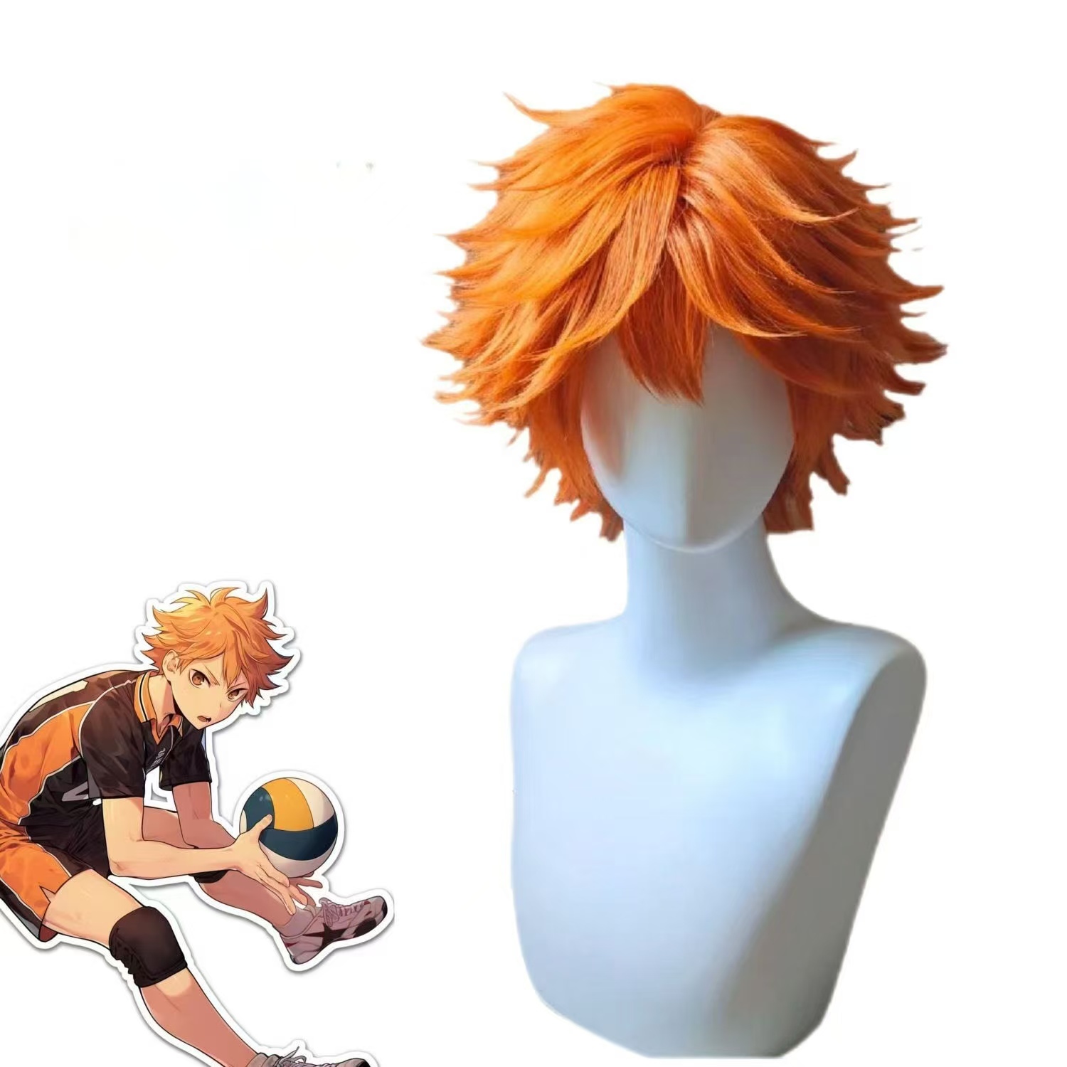 Hinata Shoyo Cosplaypruik, hel - Men'S Volleyball Accessories recensie en prijs