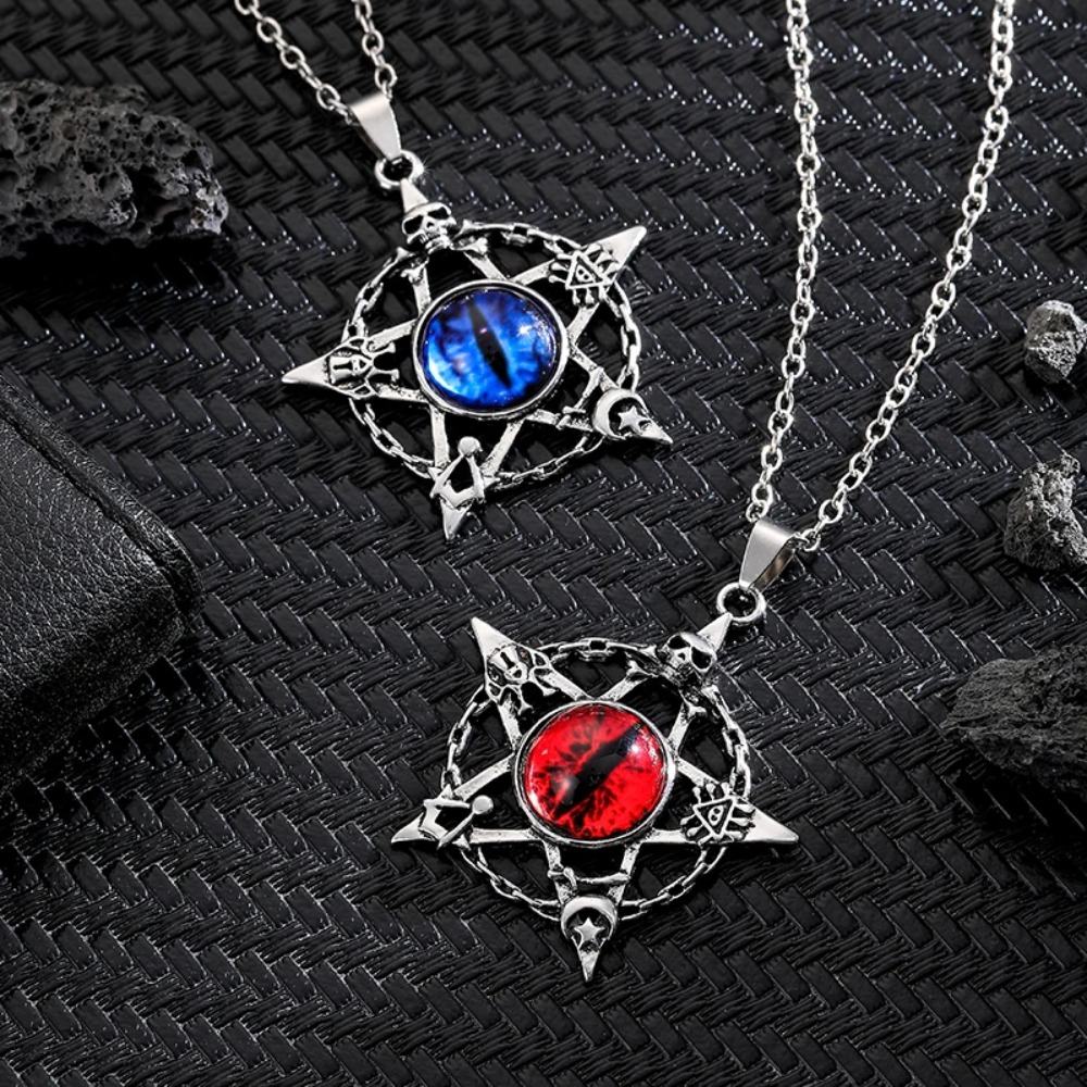 Vijfpuntige stervormige duivel - Men Accessories Necklace recensie en prijs