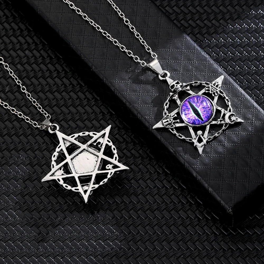 Vijfpuntige stervormige duivel - Men Accessories Necklace recensie en prijs