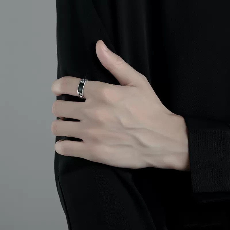 925 Sterling zilveren ringen v - Men'S Minimalist Accessories recensie en prijs