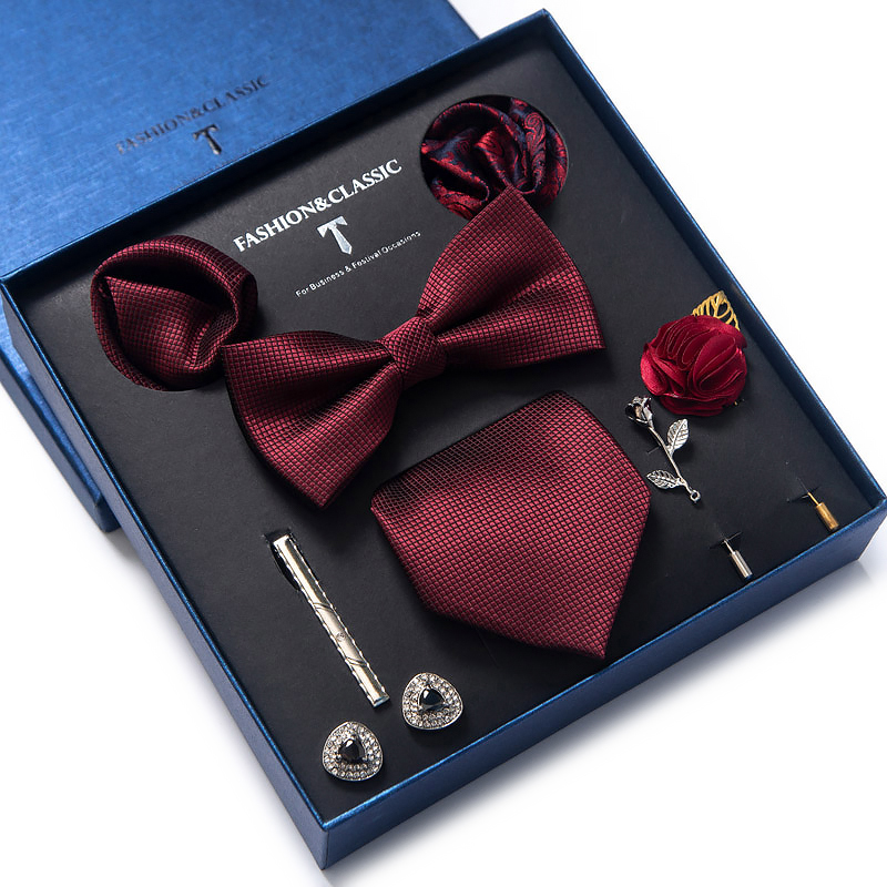 Vakantiecadeau Stropdas Zakdoe - Neck Tie Set Box recensie en prijs
