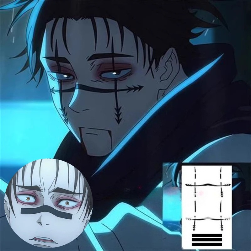 Choso Tattoo Sticker Anime Juj - Men Accessories For Party recensie en prijs