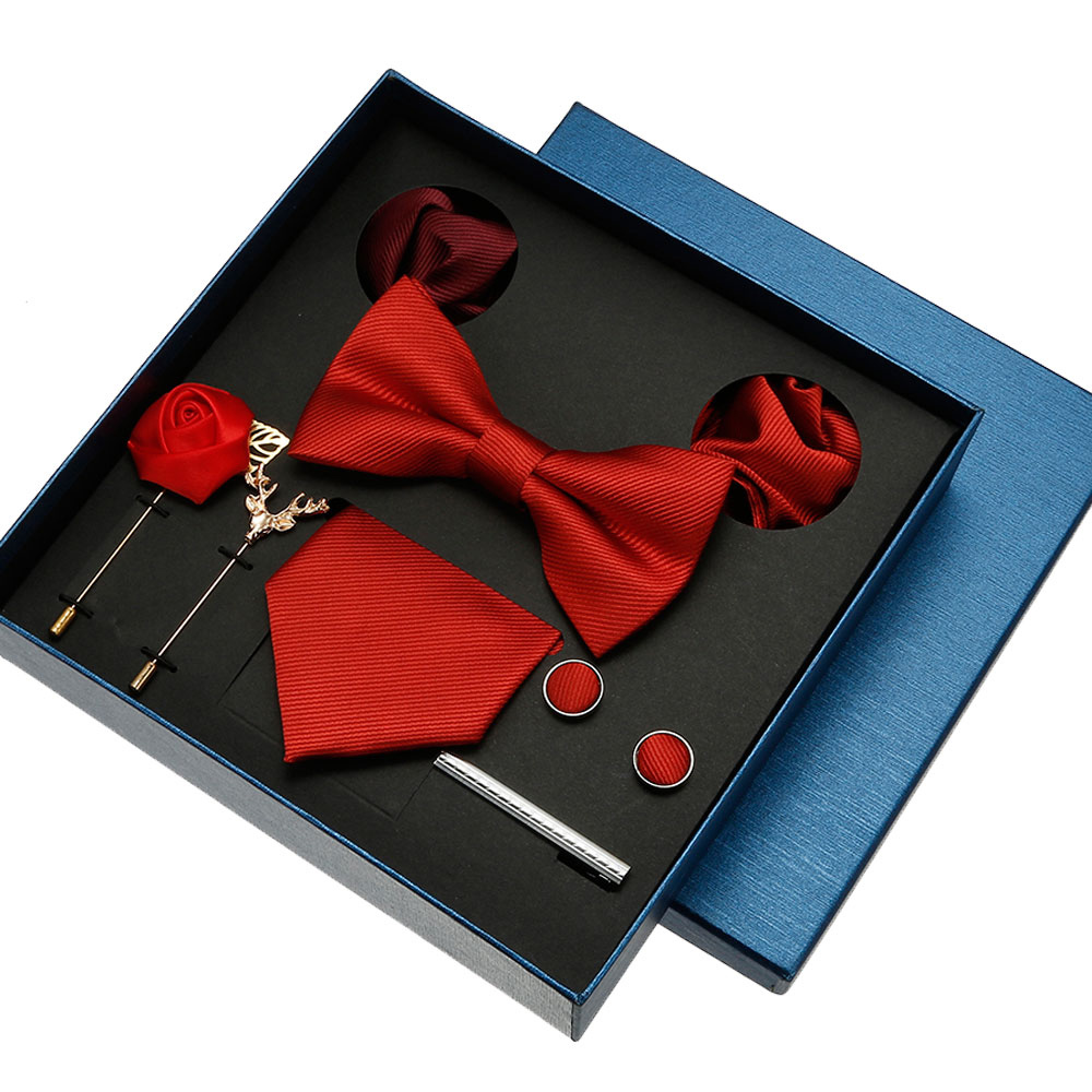 Effen Stropdas Set Voor Mannen - Neck Tie Set Box recensie en prijs